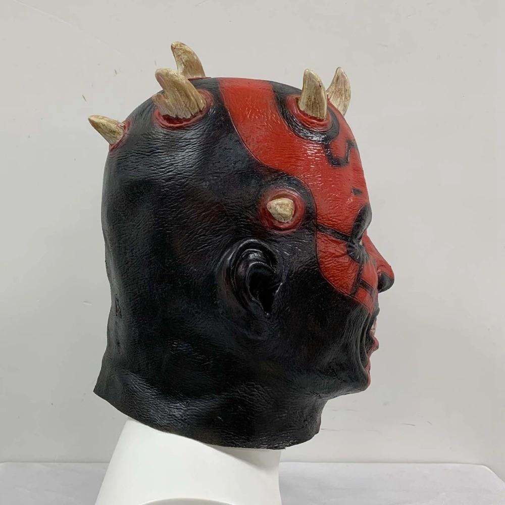 Darth Maul full face latex masker, Ophalen of Verzenden, Nieuw, Gebruiksvoorwerp