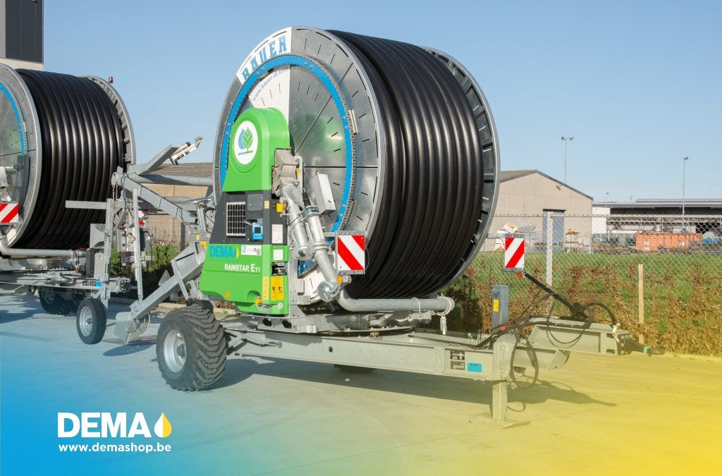 Bauer Rainstar E11/110-380 beregeningshaspel, Ophalen, Beregening en Drainage