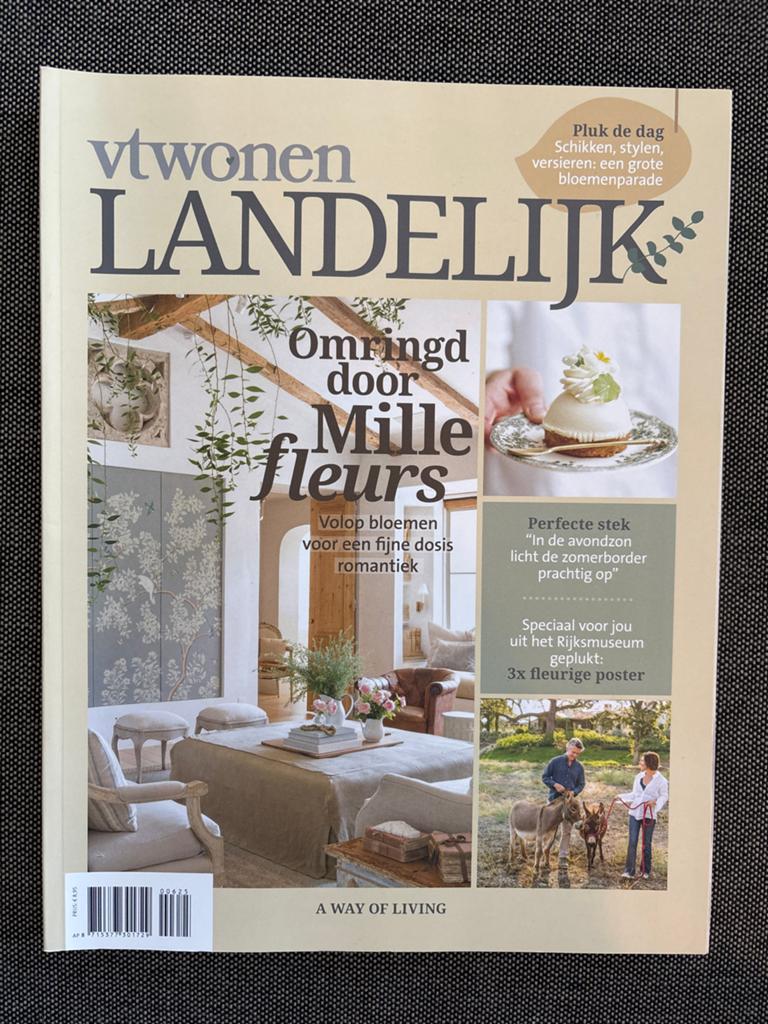 Vtwonen Landelijk: Omringd door Mille Fleurs, Verzenden, Nieuw