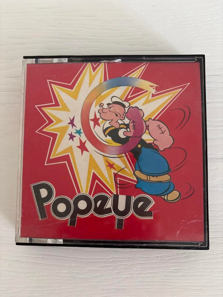 Popeye 8mm film - The Big Sneeze (Super 8 Zwart-Wit Geluid), Ophalen of Verzenden, 8mm film