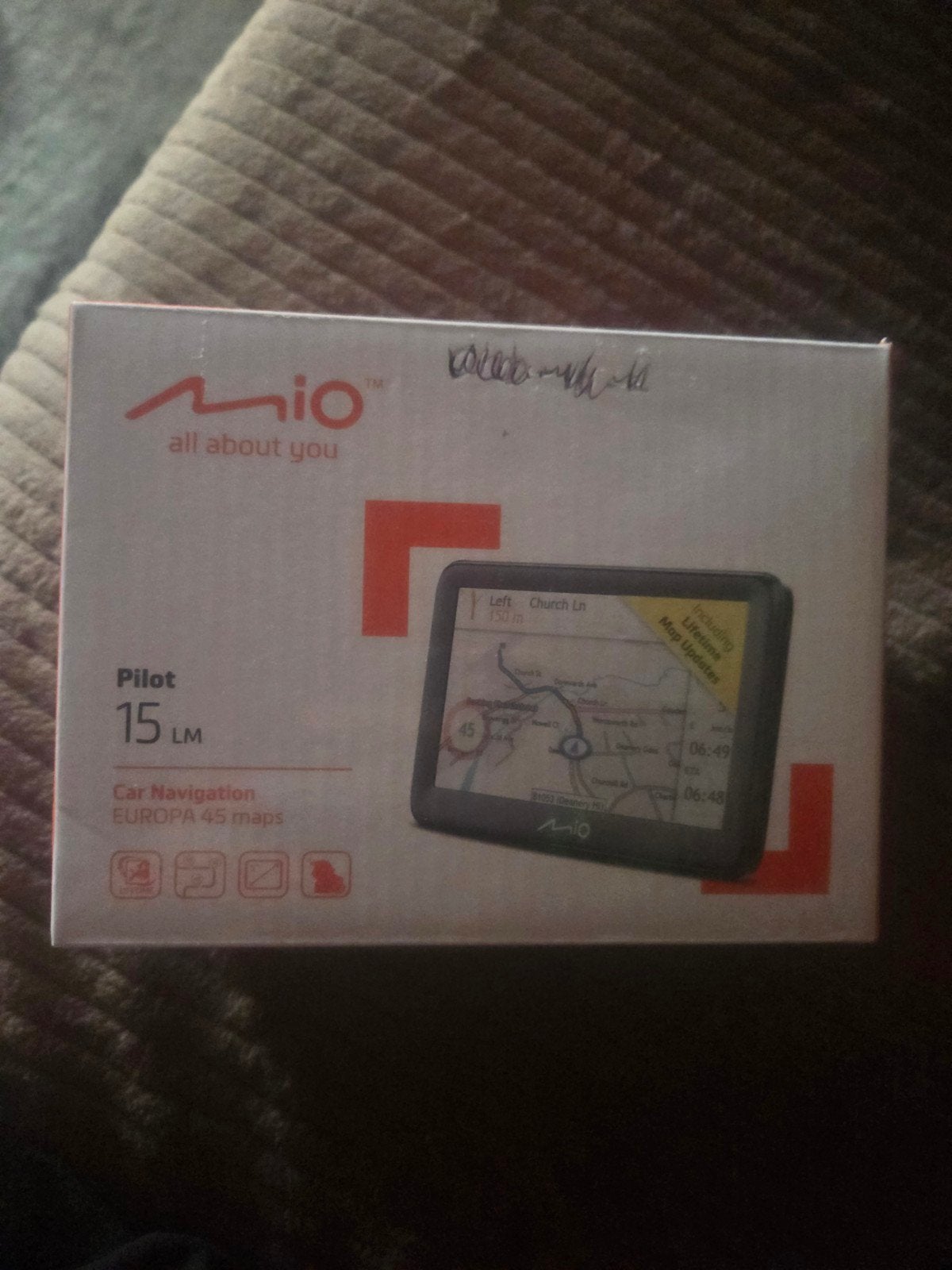 Mio Pilot 15 LM Auto Navigatie met Europa 45 kaarten, Ophalen of Verzenden, Nieuw