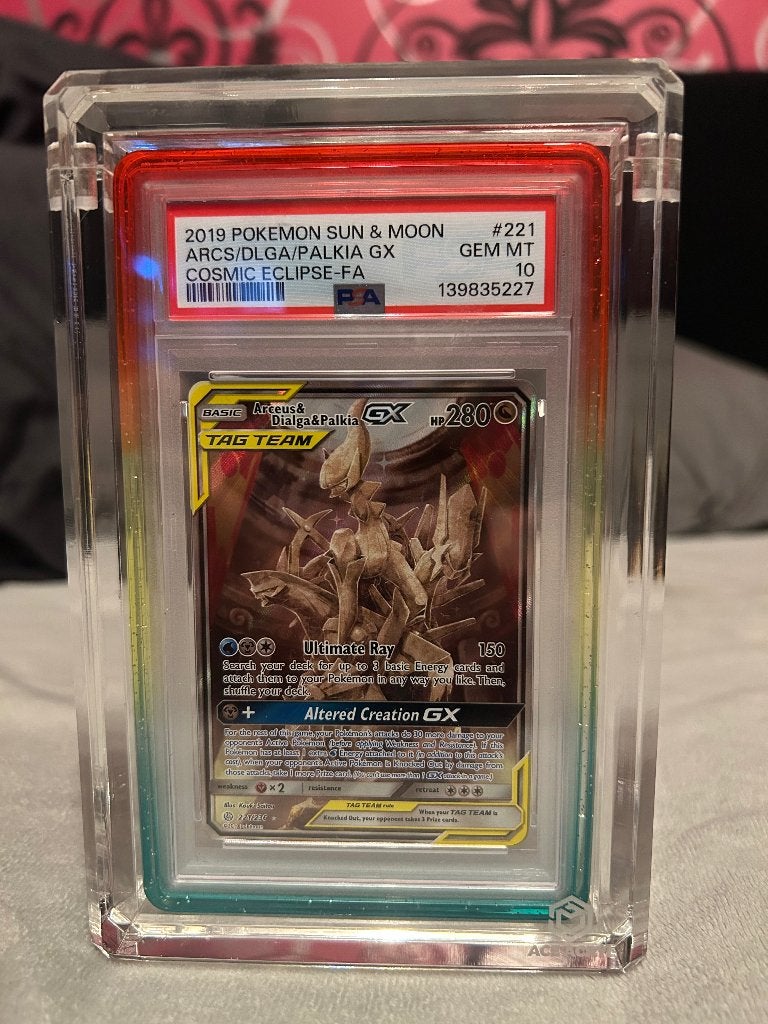 Arceus Dialga Palkia PSA 10, Ophalen, Zo goed als nieuw, Losse kaart