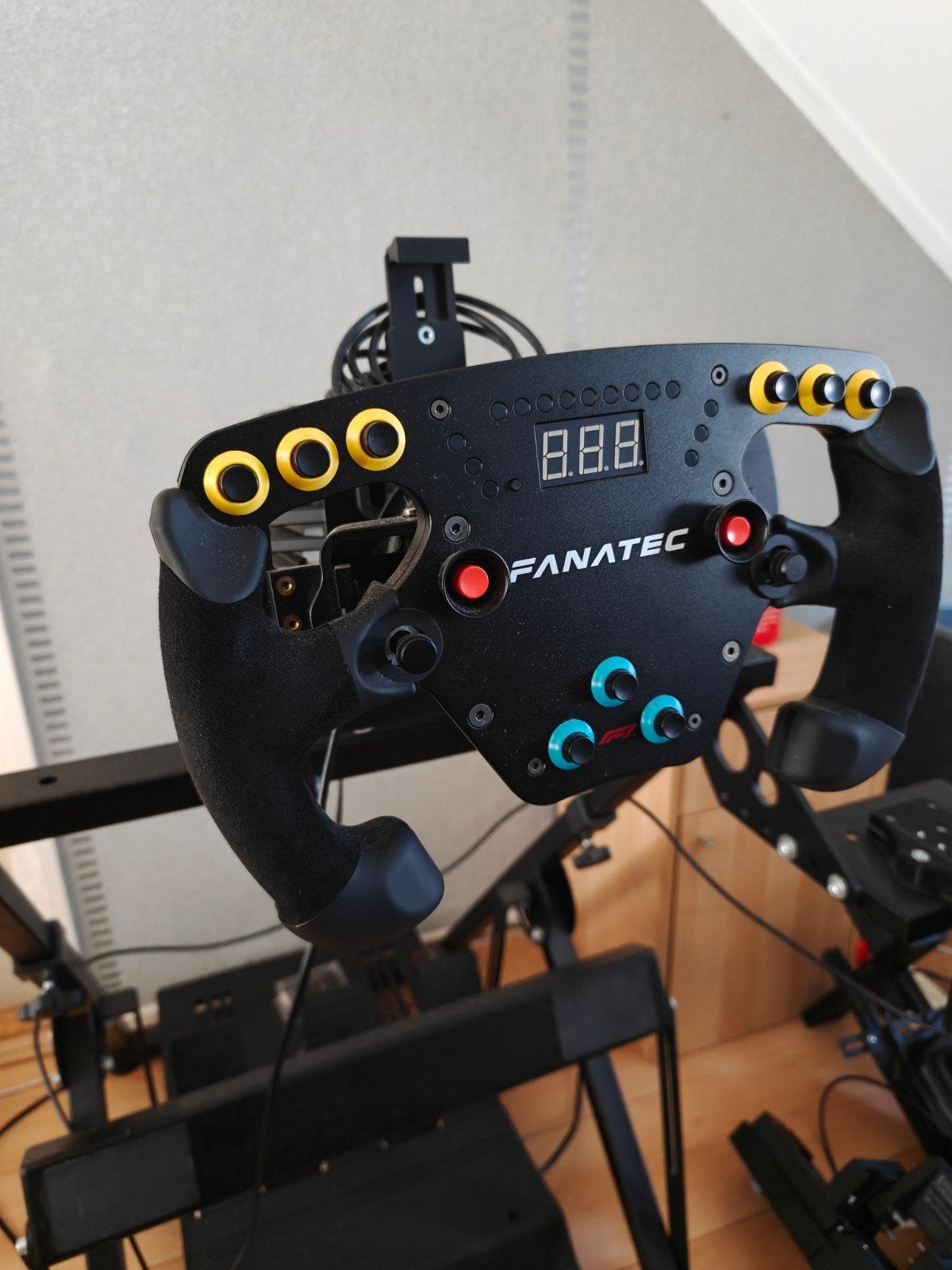 Fanatec complete sim racing set + wheel stand | ook los t.k., Ophalen of Verzenden, Zo goed als nieuw, Stuur of Pedalen