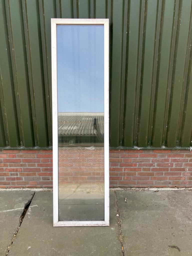 Dubbel glas in kunststof paneel, Ophalen, Kunststof, Gebruikt, 150 tot 225 cm