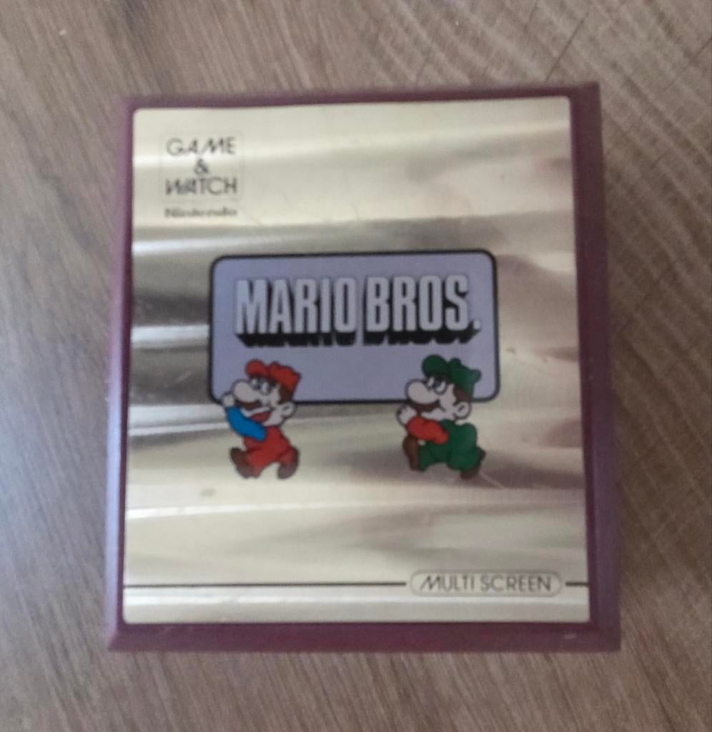 Nintendo Game & watch Mario Bros (handheld 1983), Ophalen of Verzenden, Zo goed als nieuw, Overige typen