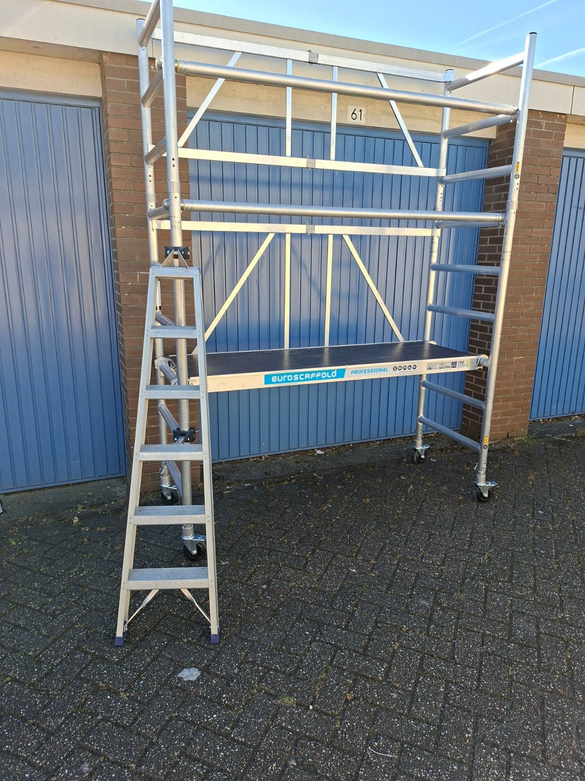 Z.G.A.N professional kamer/rolsteiger., Ophalen, Zo goed als nieuw, Rolsteiger of Kamersteiger, 2 tot 5 meter
