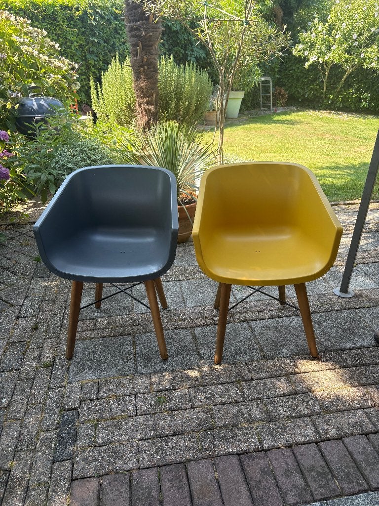 tuinstoelen te koop, Tuin en Terras, Tuinstoelen, Zo goed als nieuw, Kunststof, Ophalen