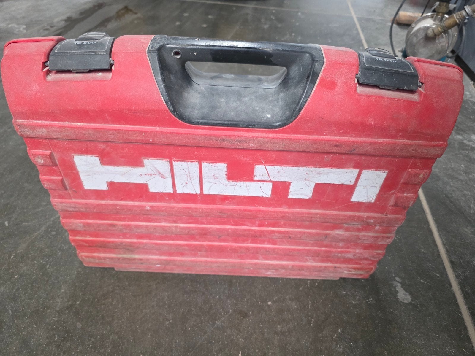 Hilti TE500 koffer (leeg), Ophalen, Gebruikt