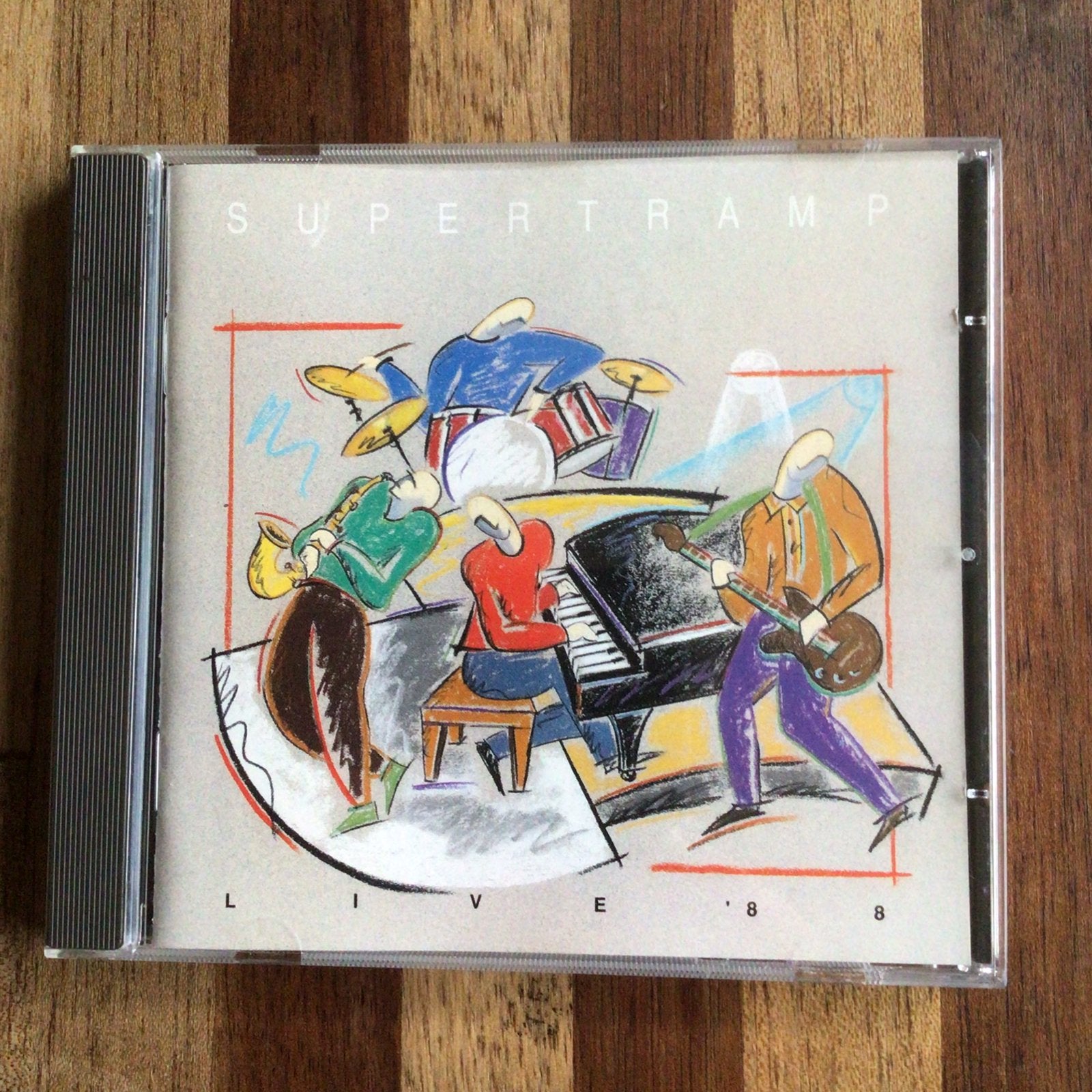 Supertramp - Live ‘88, Ophalen of Verzenden, Zo goed als nieuw