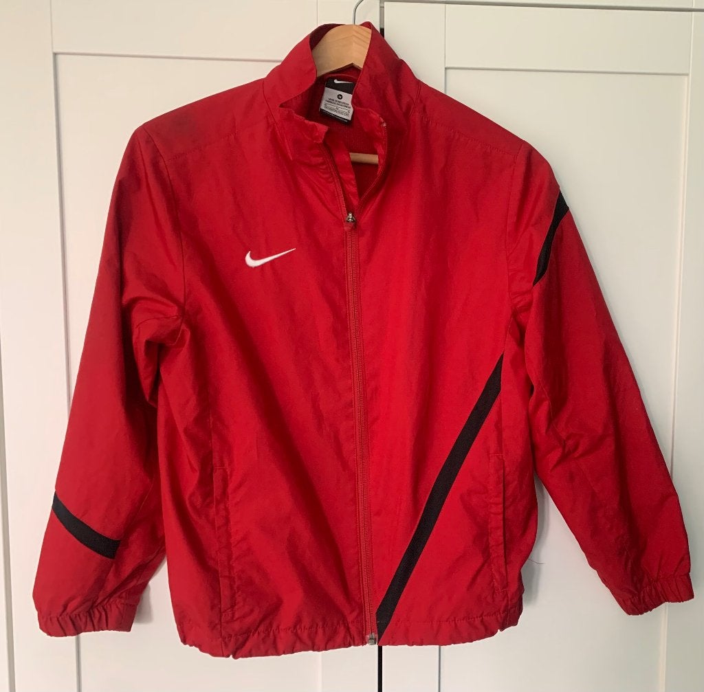 Nike windjack/ regenjas maat 140-152, Gebruikt, Jongen of Meisje, Ophalen of Verzenden, Nike
