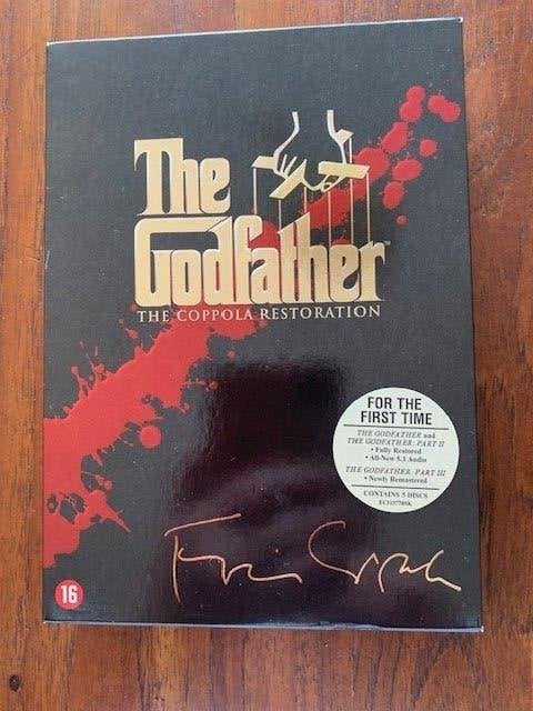 The Godfather the Coppola restoration 5 dvd box, Engels, Nederlands, Actiethriller, Ophalen of Verzenden