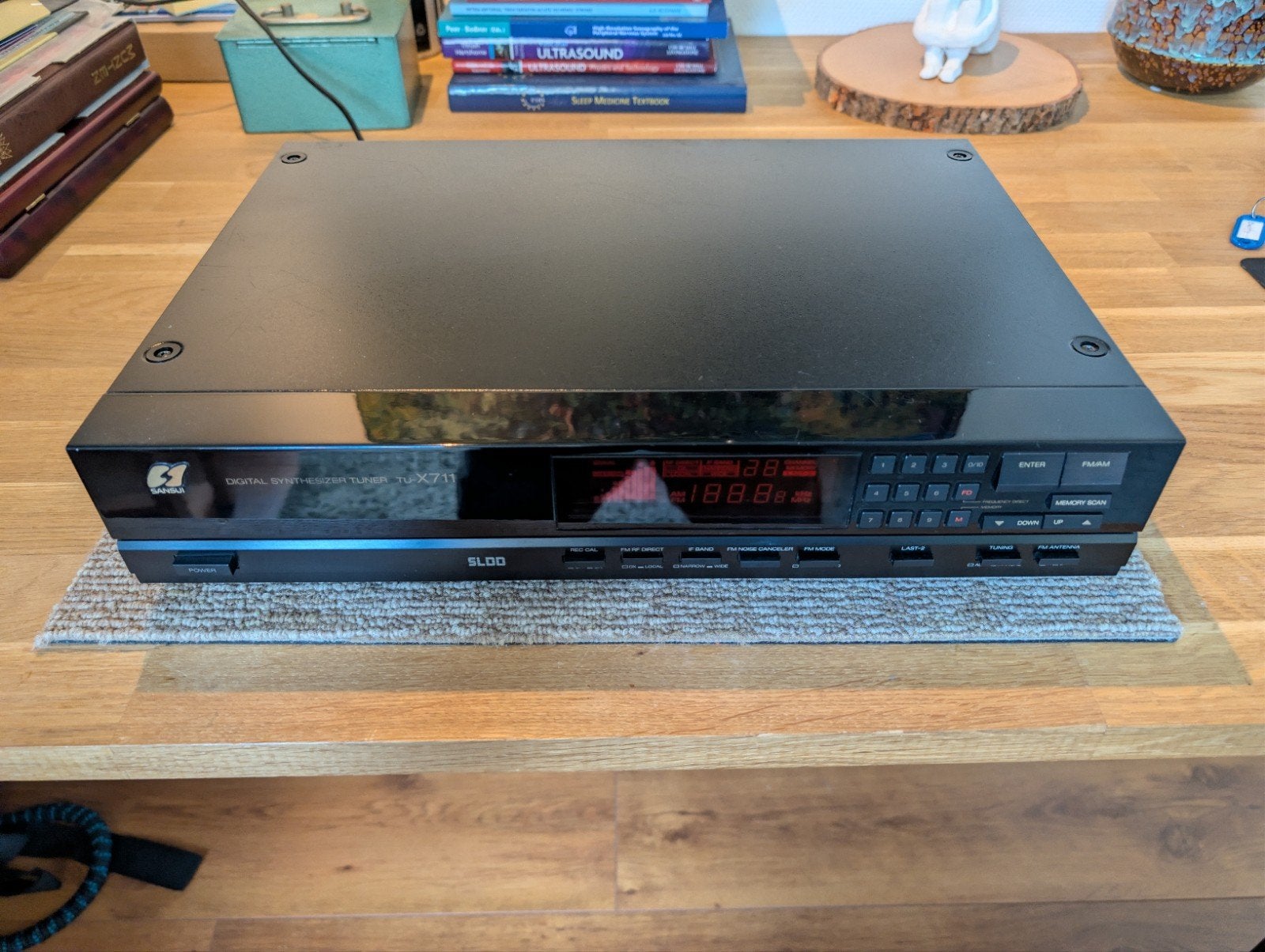 Sansui TU-X711 Digitale Synthesizer Tuner, Ophalen, Zo goed als nieuw, Analoog
