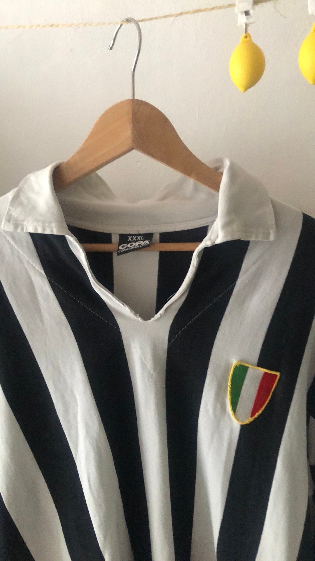 Copa classic voetbalshirt Juventus, Ophalen of Verzenden, Zo goed als nieuw