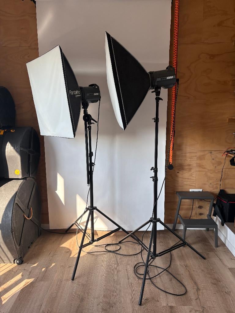 Complete Elinchrom BRX 500 flitsset, Ophalen, Gebruikt, Lamp of Flitsset