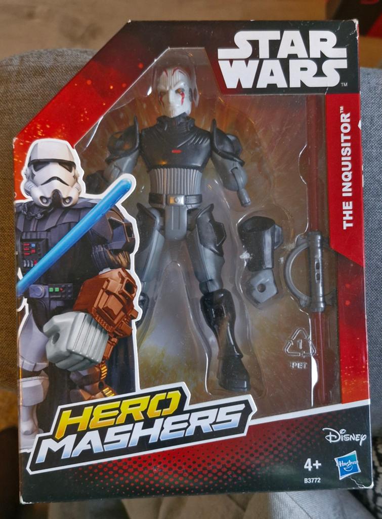 Star Wars Hero Mashers The Inquisitor actiefiguur, Ophalen of Verzenden, Nieuw