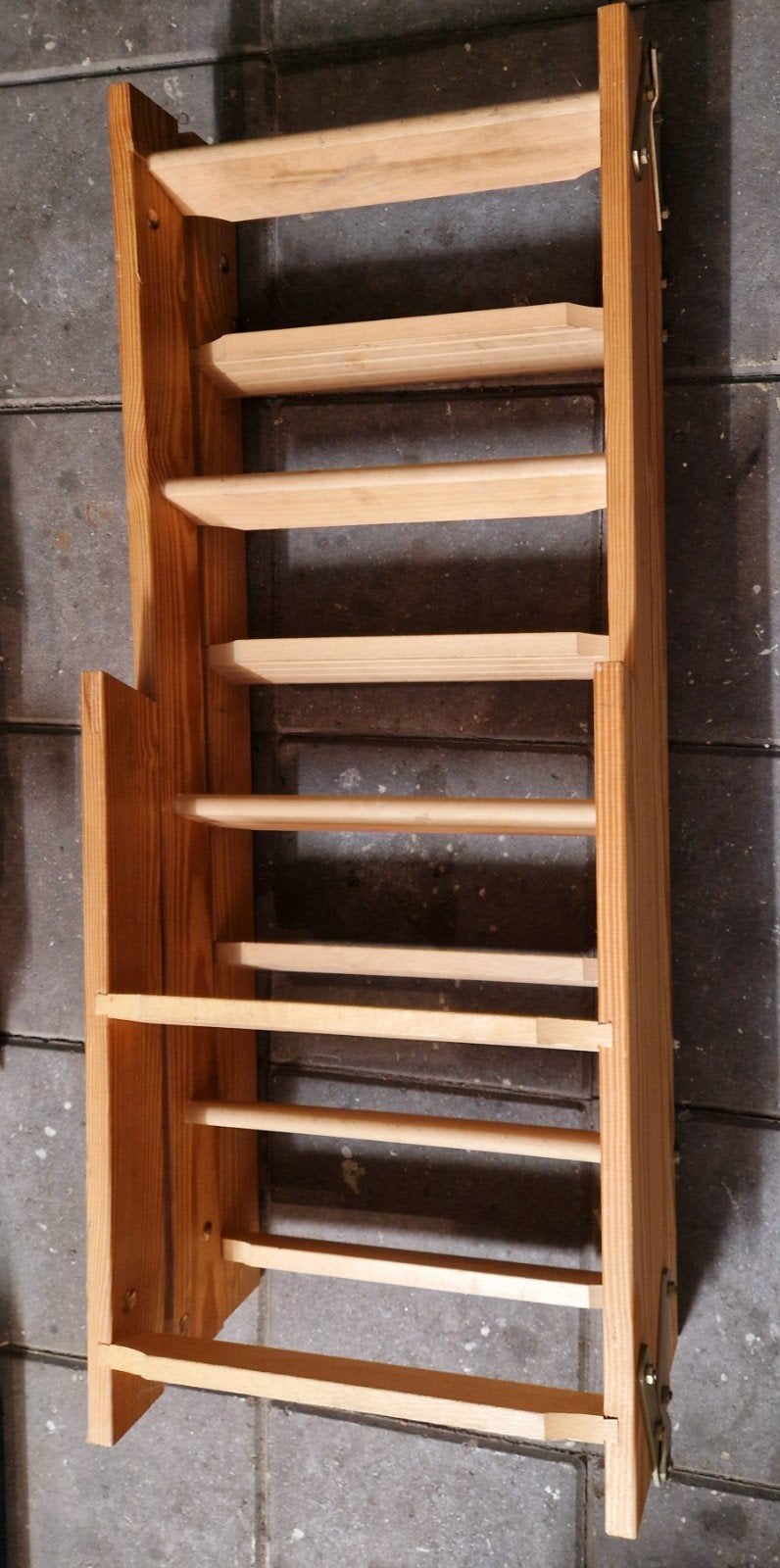 uitklapbare houten vlizotrap, Ophalen, 2 tot 4 meter