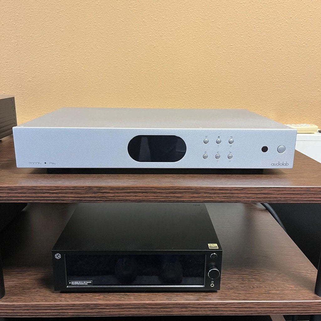 Audiolab 7000N Play zilver streamer (occasion), Overige merken, -, -, Ophalen of Verzenden