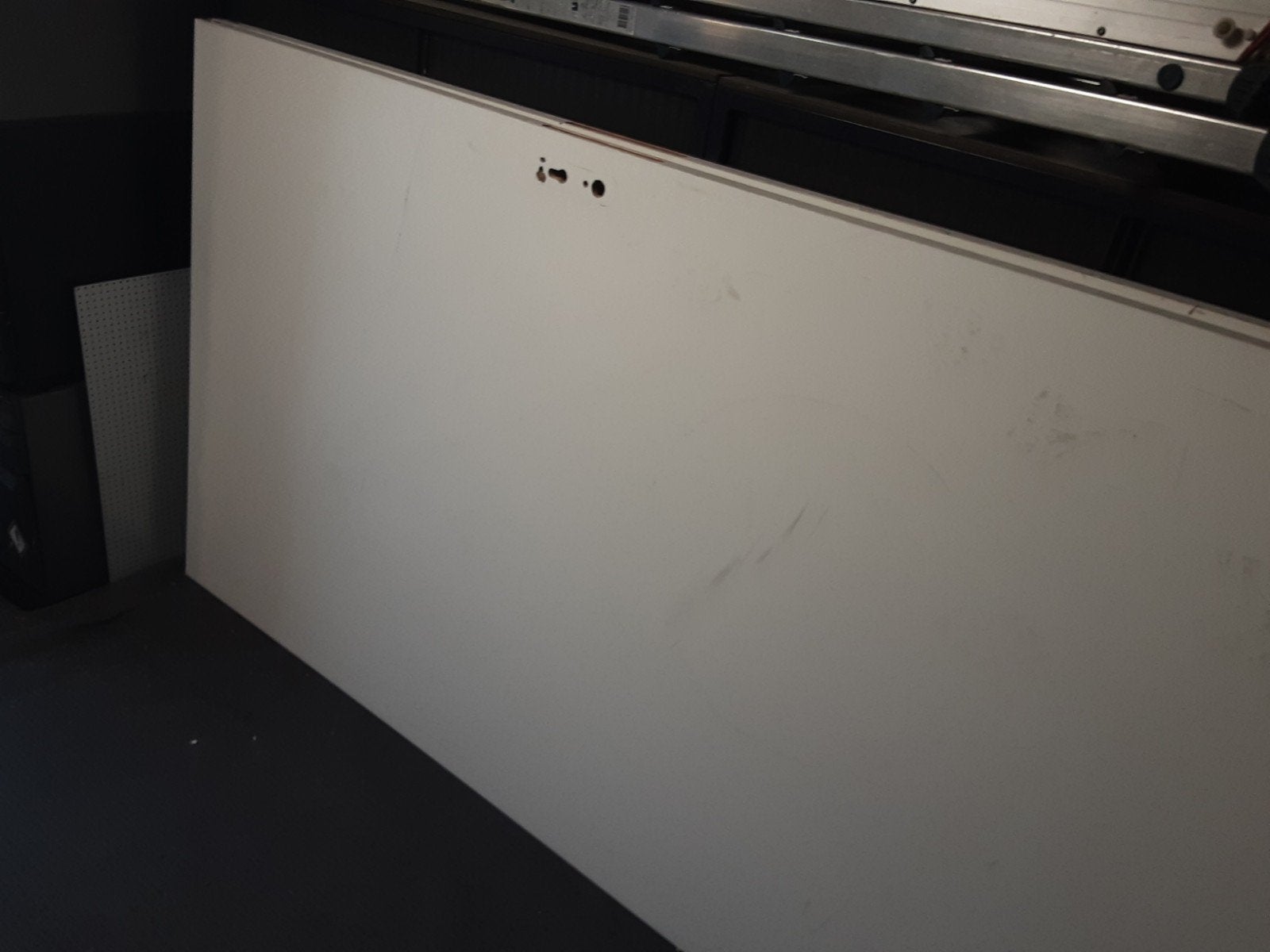 2 extra grote houten binnen deuren met uitsparing voor slot., Ophalen, Gebruikt, 120 cm of meer, Binnendeur