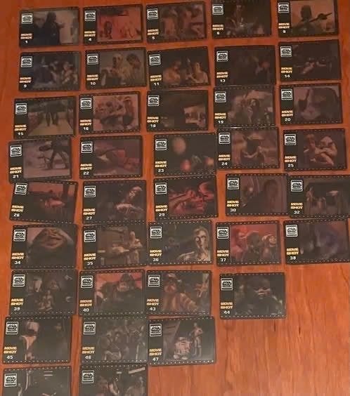 Star Wars 38 movieshots Smith, Verzamelen, Star Wars, Verzenden, Gebruikt, Overige typen