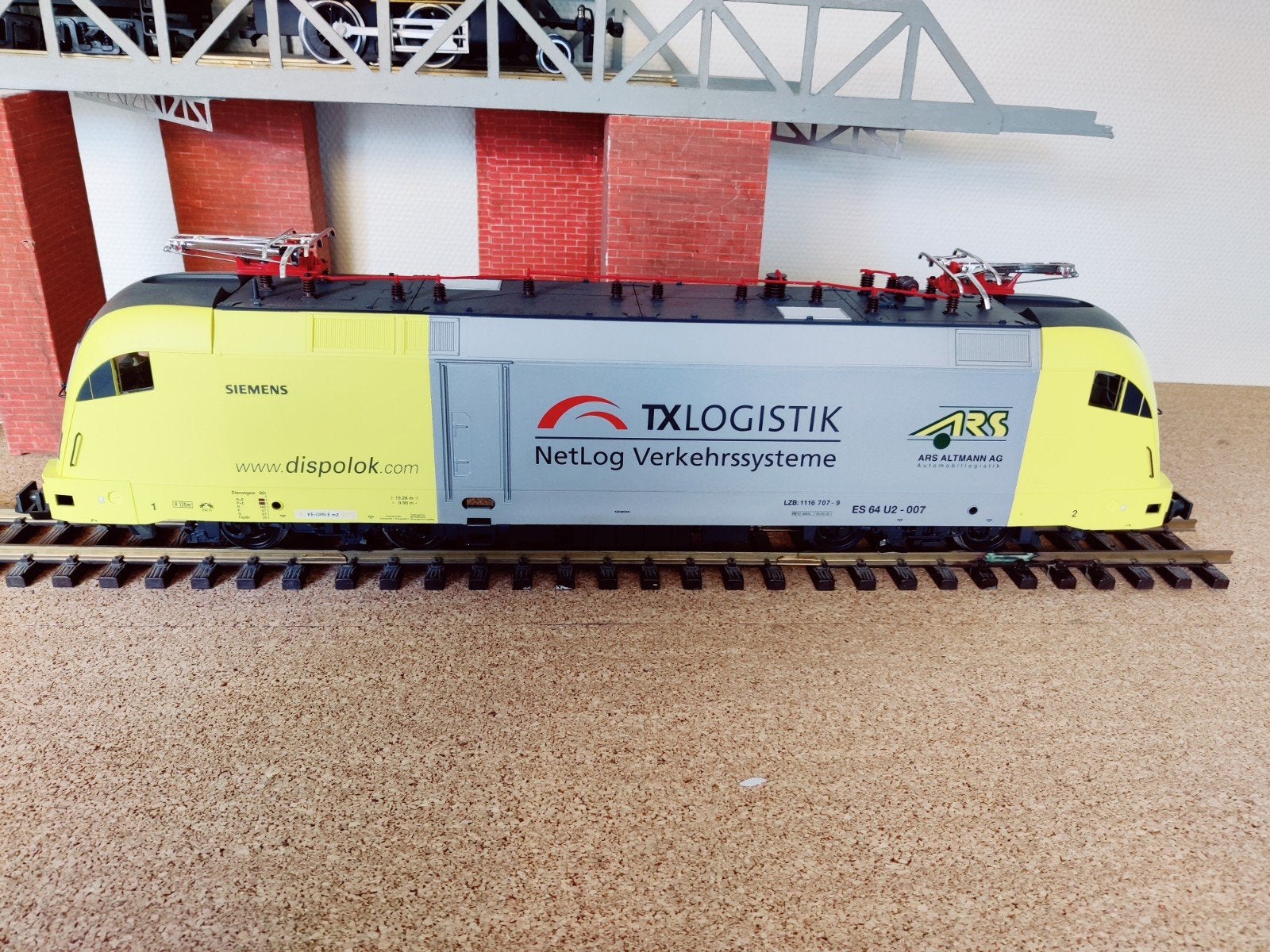 Piko Taurus G locomotief, Overige merken, Ophalen of Verzenden, Zo goed als nieuw, Gelijkstroom