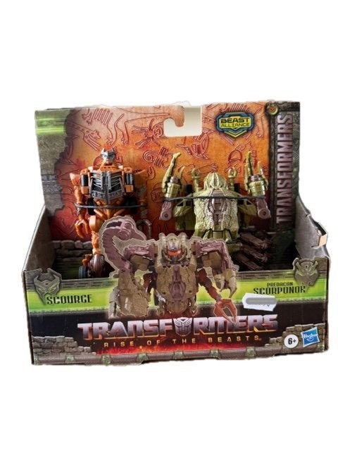 Transformers Rise of the Beasts Scourge & Scorponok, Verzamelen, Hasbro International Holdings B.V., De Entree 240, 1101 EE Amsterdam, Nederland