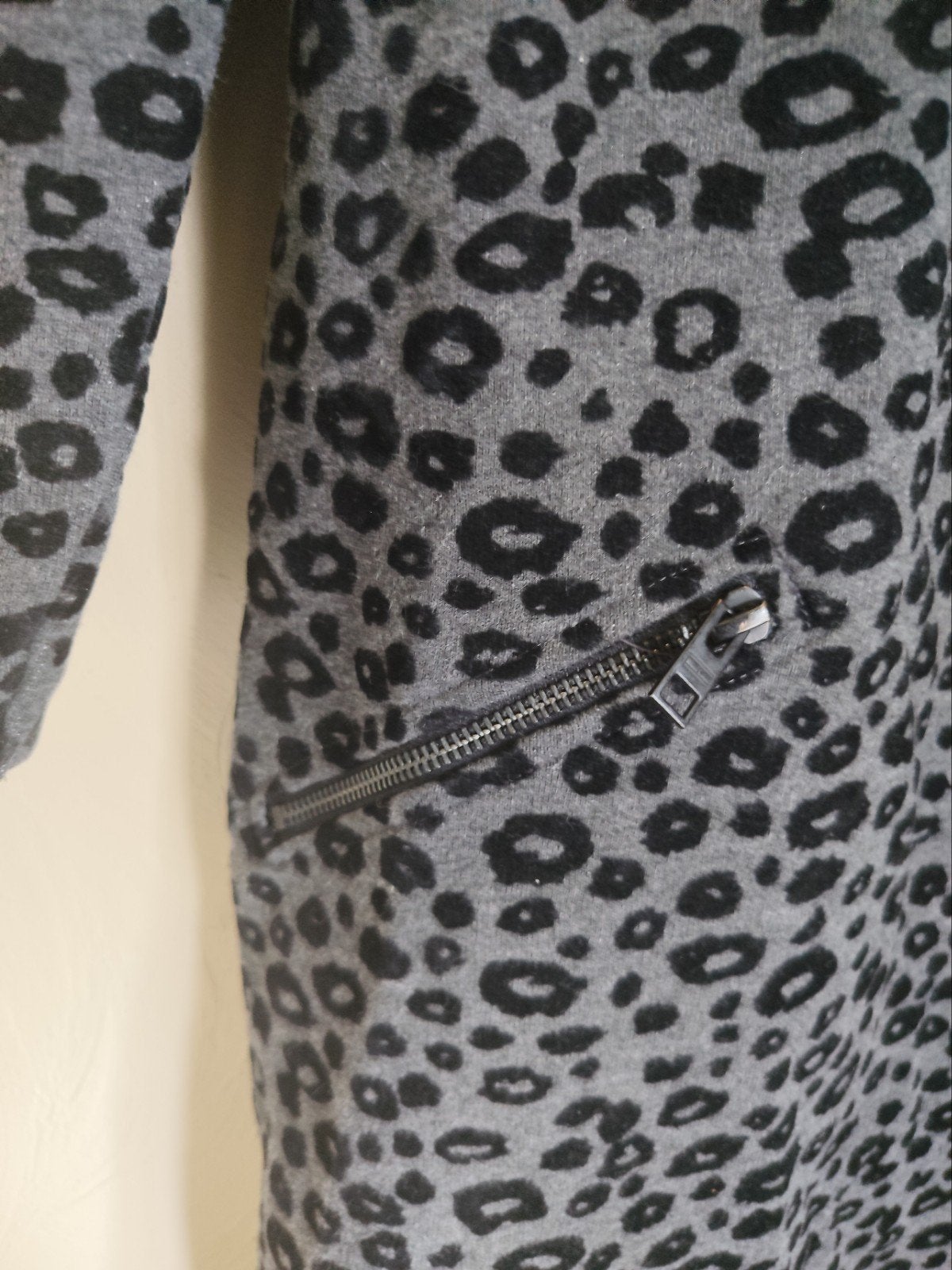 Hilfiger denim grijze panter jurk S, Ophalen of Verzenden