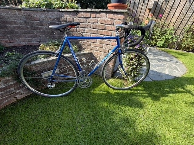 Gazelle racefiets - Blauw, Gebruikt, Ophalen, 28 inch, Gebruikt, Staal