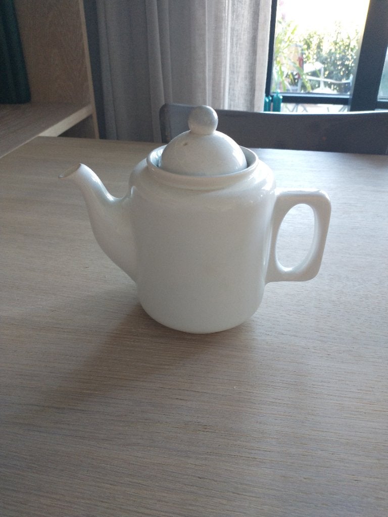 Thee-/koffiepot Huizen Holland Potterie de Driehoek, Ophalen of Verzenden
