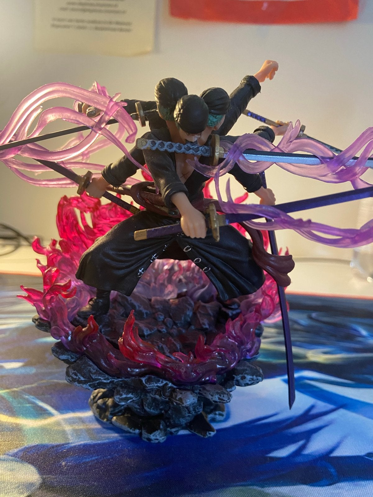 One Piece Roronoa Zoro Asura Figuur, Ophalen of Verzenden, Zo goed als nieuw