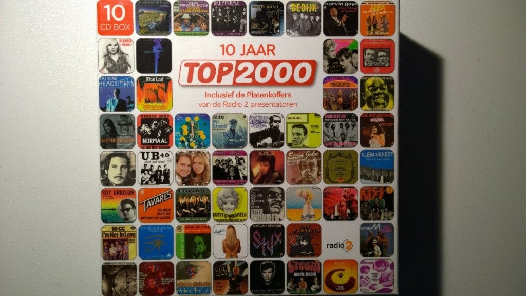 10 Jaar Top 2000 (10 CD Box), Ophalen of Verzenden, Zo goed als nieuw, Pop, Boxset