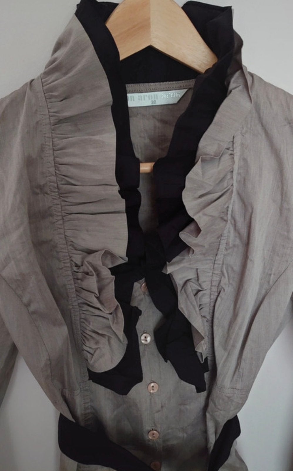 Blouse, Ophalen of Verzenden, Zo goed als nieuw, Zwart
