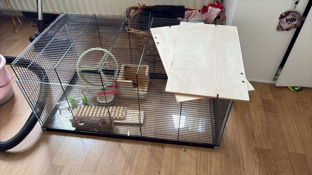 Knaagdieren kooi, Dieren en Toebehoren, Kooi, Gebruikt, Muis, 75 tot 110 cm