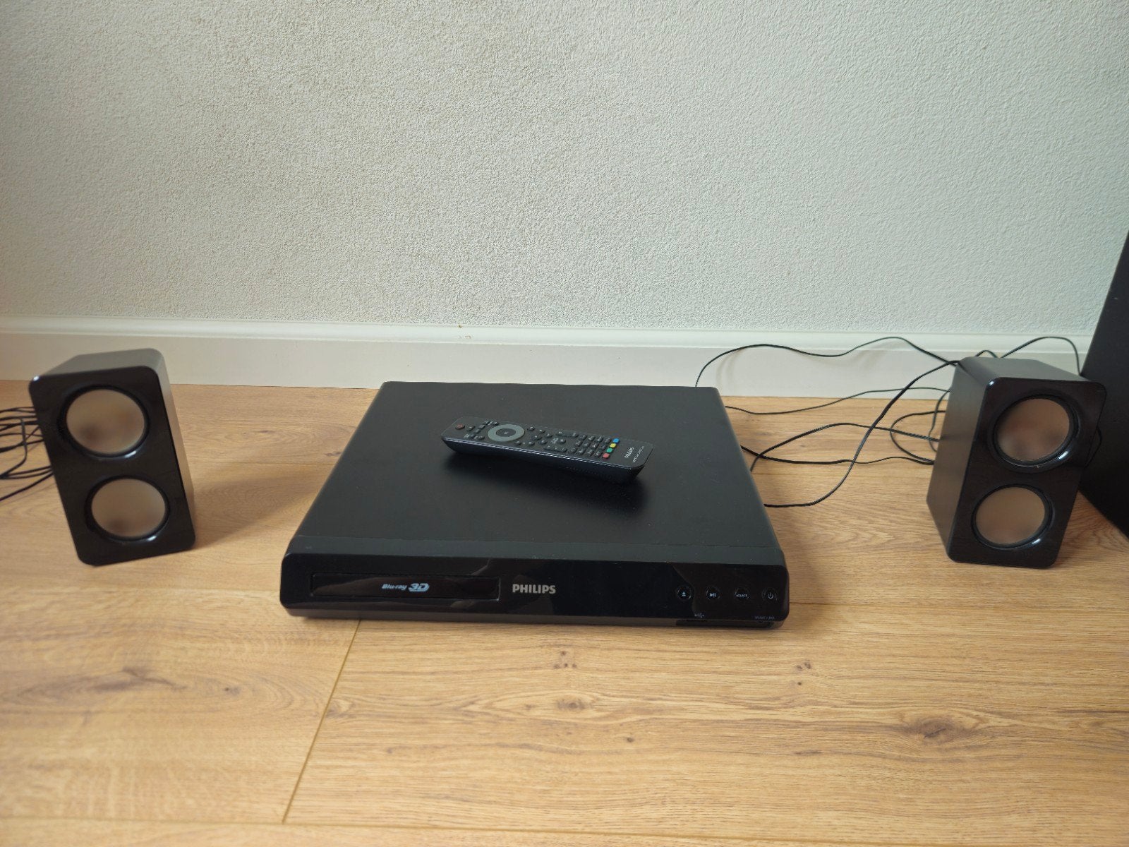 Philips Blu-ray 3D speler met 2.1 speakersysteem, Audio, Tv en Foto, Home Cinema-sets, Philips, Gebruikt, 2.1-systeem, Blu-ray-speler