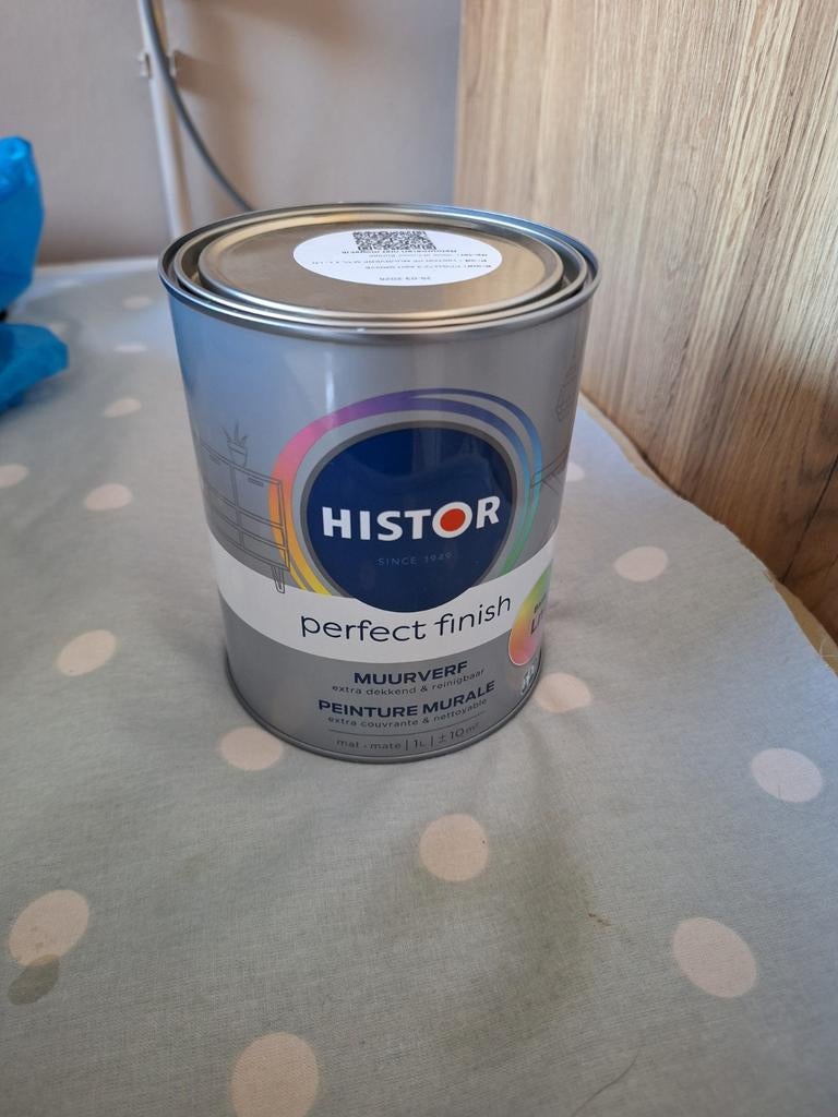 Histor Perfect Finish Muurverf Ash grove, Doe-het-zelf en Verbouw, Verf, Beits en Lak, Paars, Nieuw, Ophalen of Verzenden, Verf