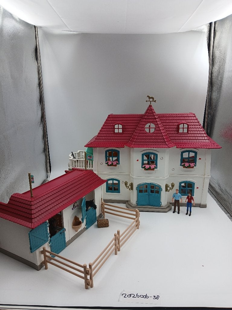 Schleich Horse CLUB Lakeside paardenboerderij 42551, Ophalen of Verzenden, Gebruikt, Jongen of Meisje