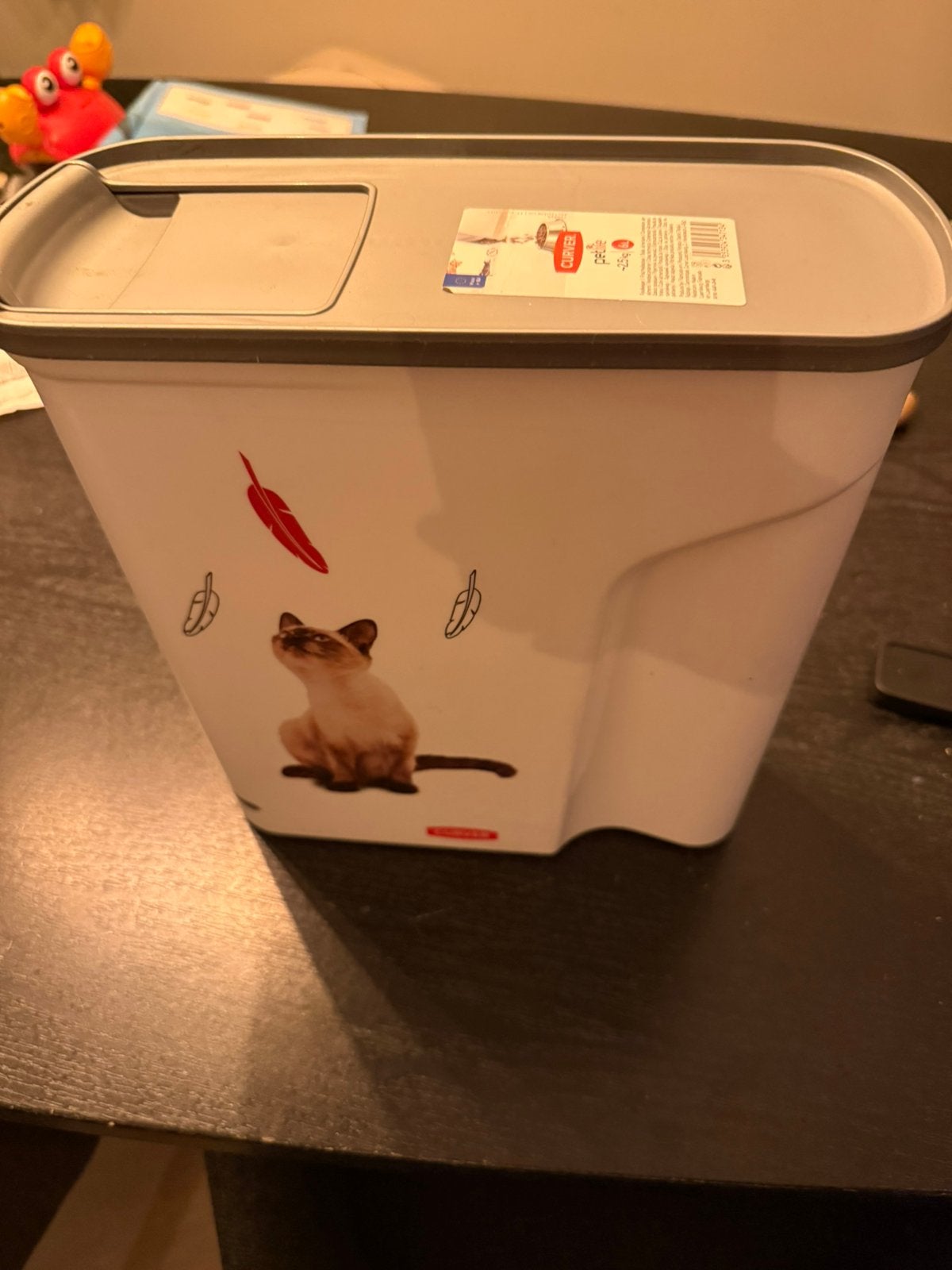 Curver petlife voedingcontainer 6L, Dieren en Toebehoren, Ophalen, Zo goed als nieuw