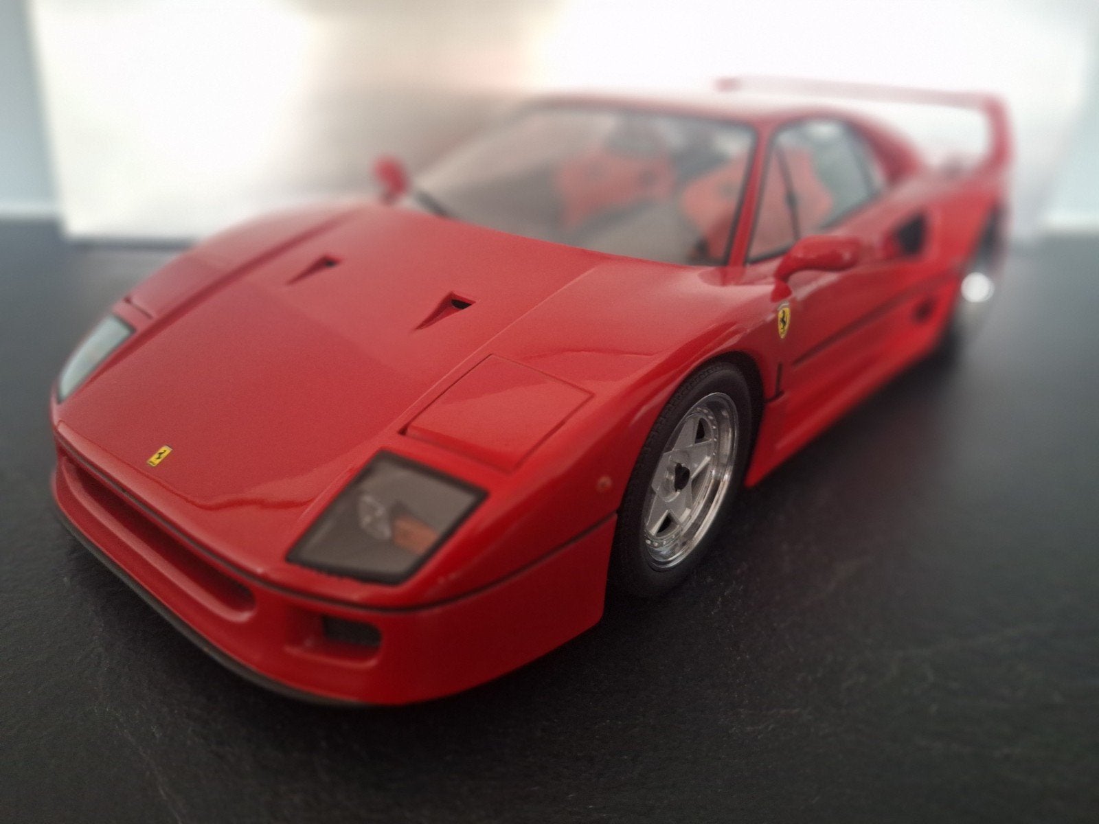 Ferrari F40 1987 Schaal 1:12, Auto, Ophalen of Verzenden, 1:9 t/m 1:12, Norev