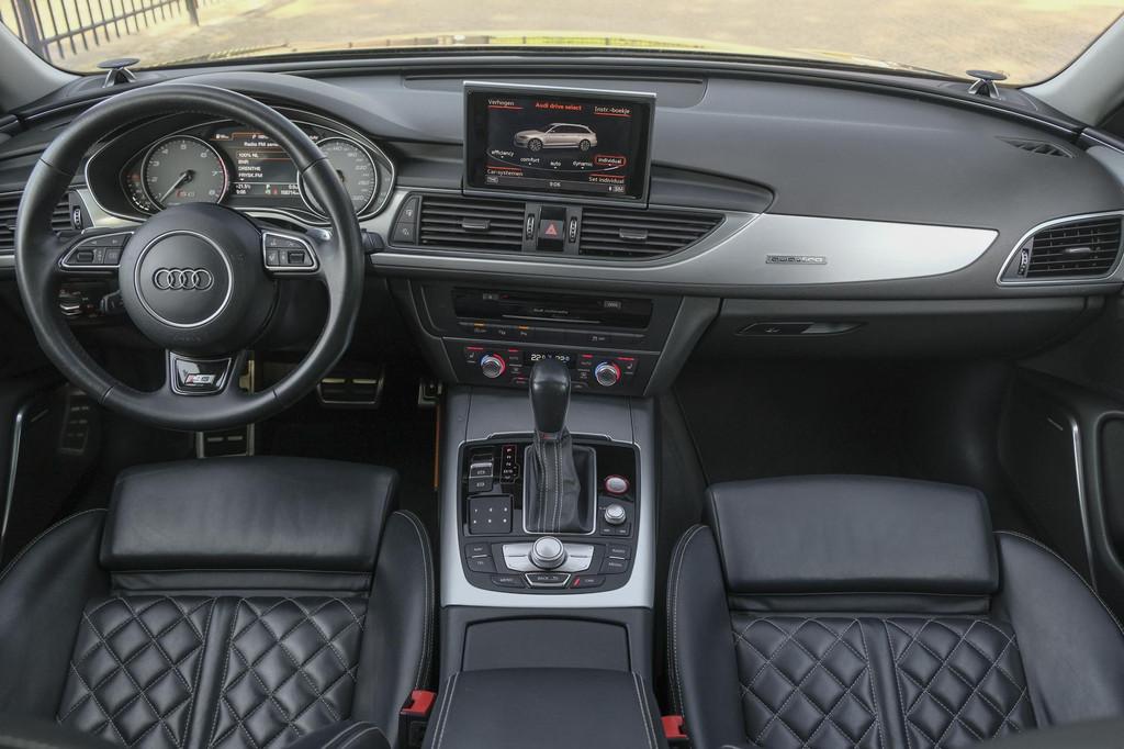 Audi S6 Avant 4.0 TFSI V8 450pk Panoramadak Supersportstoele, Automaat, Gebruikt, 1960 kg, Zwart
