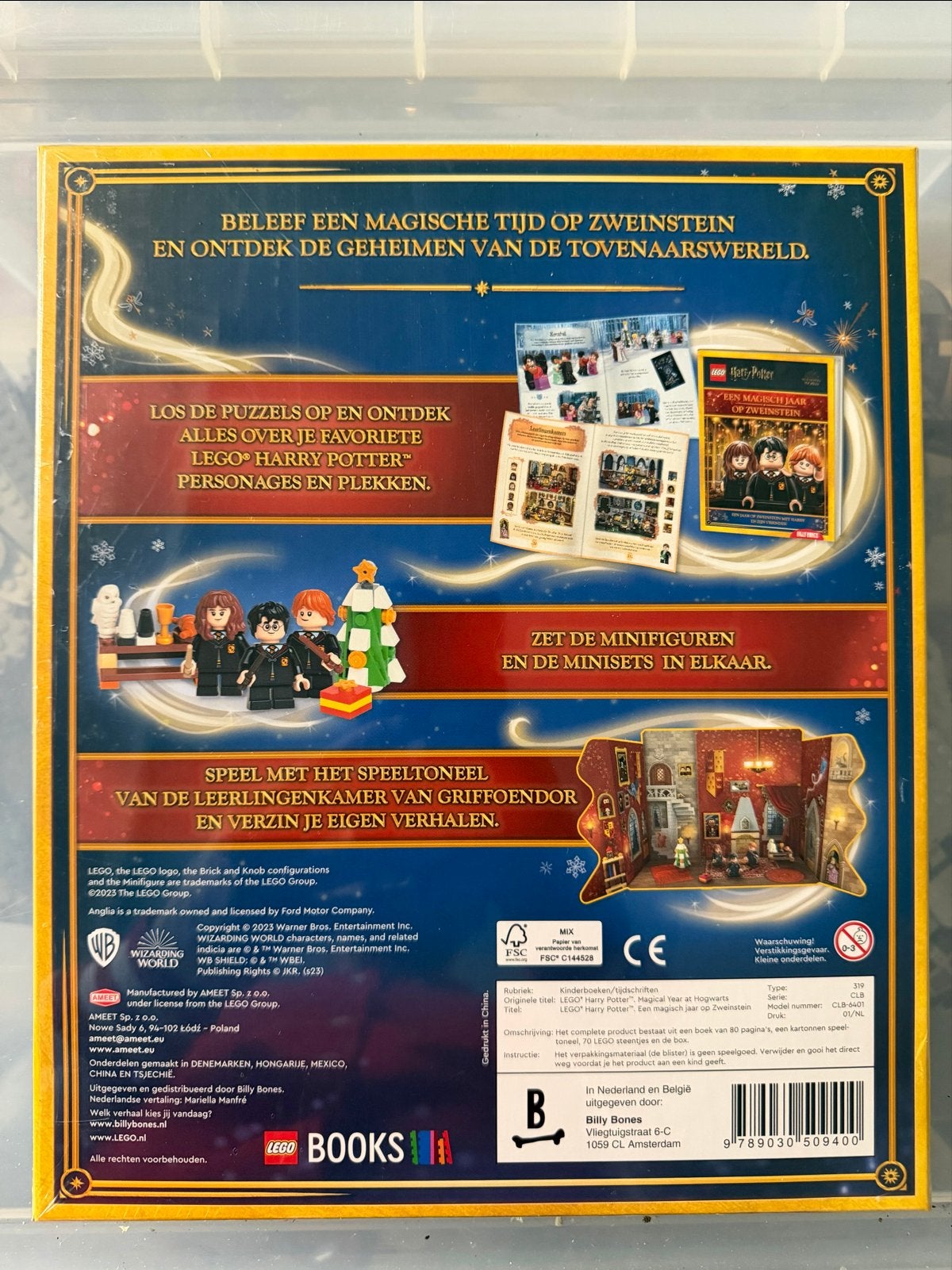 Harry Potter LEGO Boek: Een Magisch Jaar op Zweinstein, Ophalen of Verzenden, Nieuw, Lego, Harry Potter