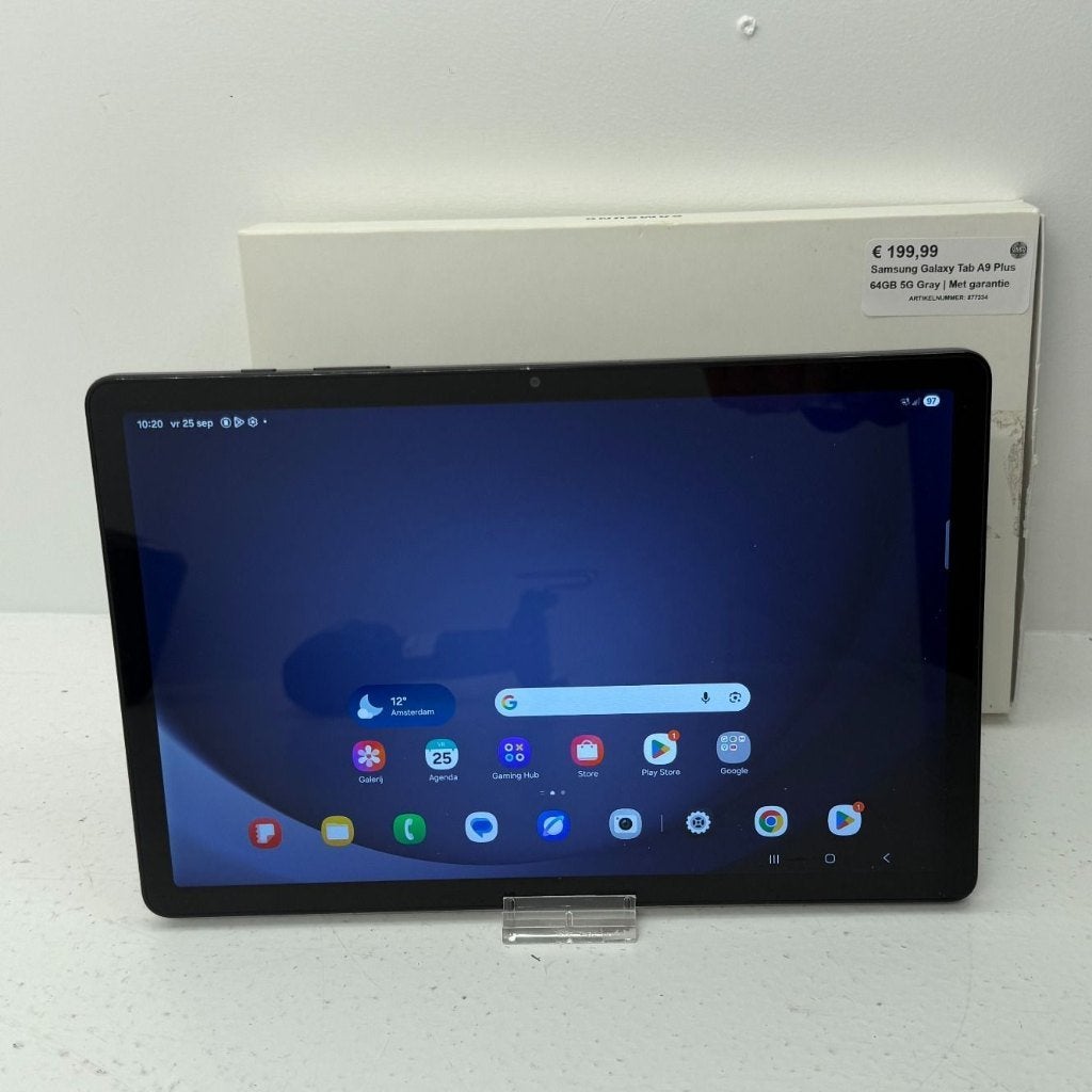 Samsung Galaxy Tab A9+ 64GB Wifi + 5G | Met garantie, Computers en Software, Dordrecht@usedproducts.nl, Toulonselaan 72, 11 inch