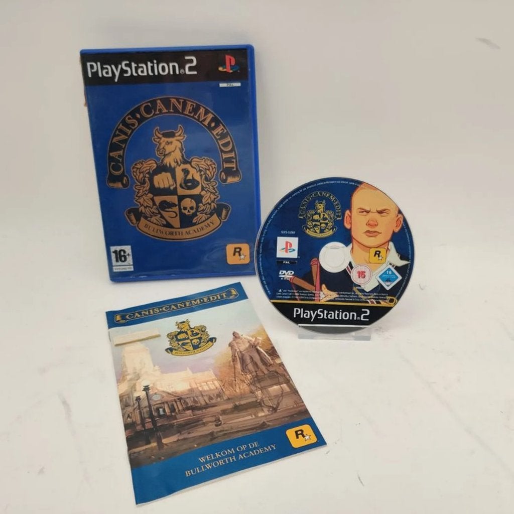 Canis Canem Edit - PS2 (Bully) nu voor €29.99, P, Ophalen of Verzenden, Zo goed als nieuw, Vanaf 3 jaar