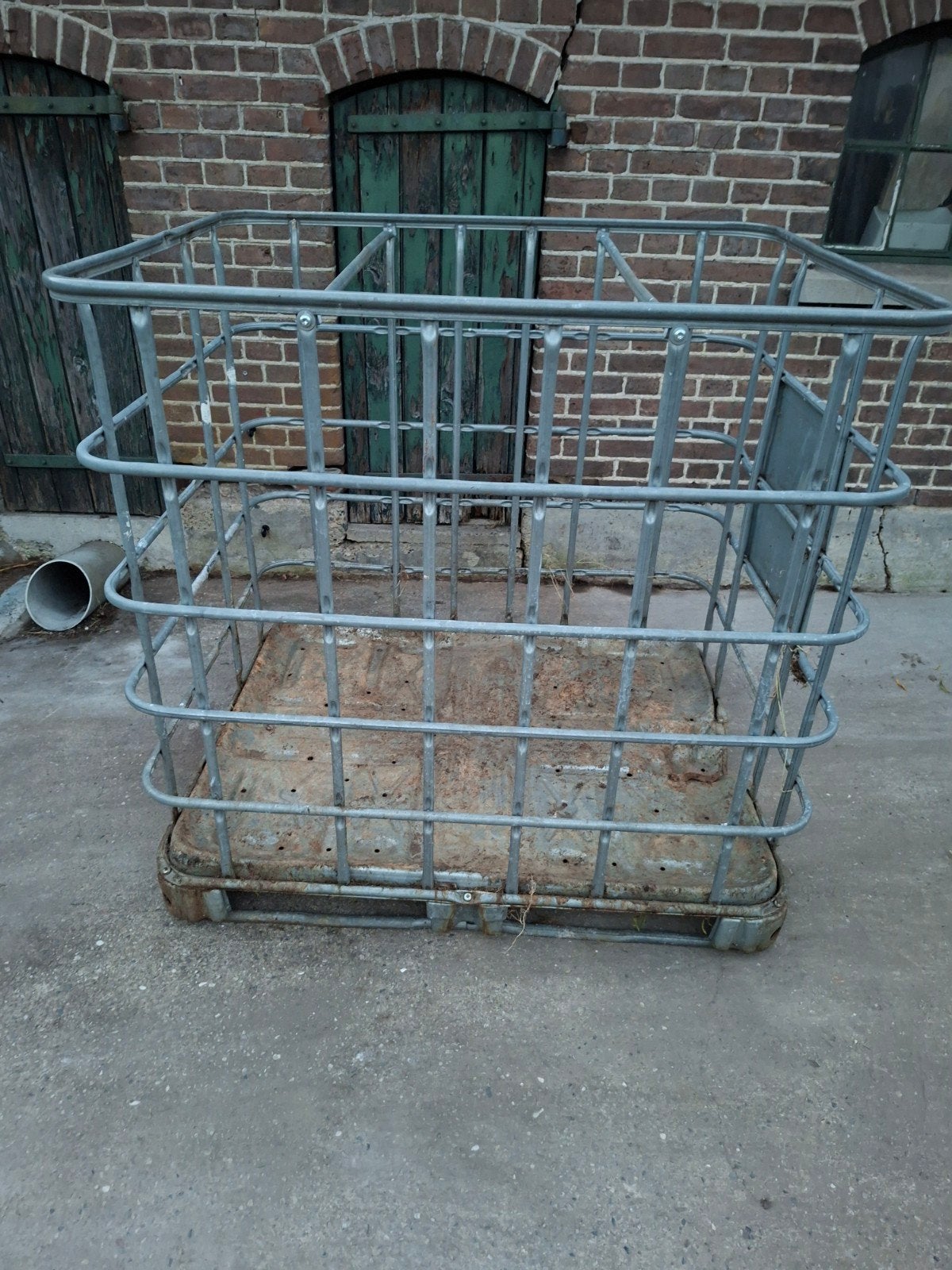 IBC krat staal, Minder dan 3 m³, Ophalen
