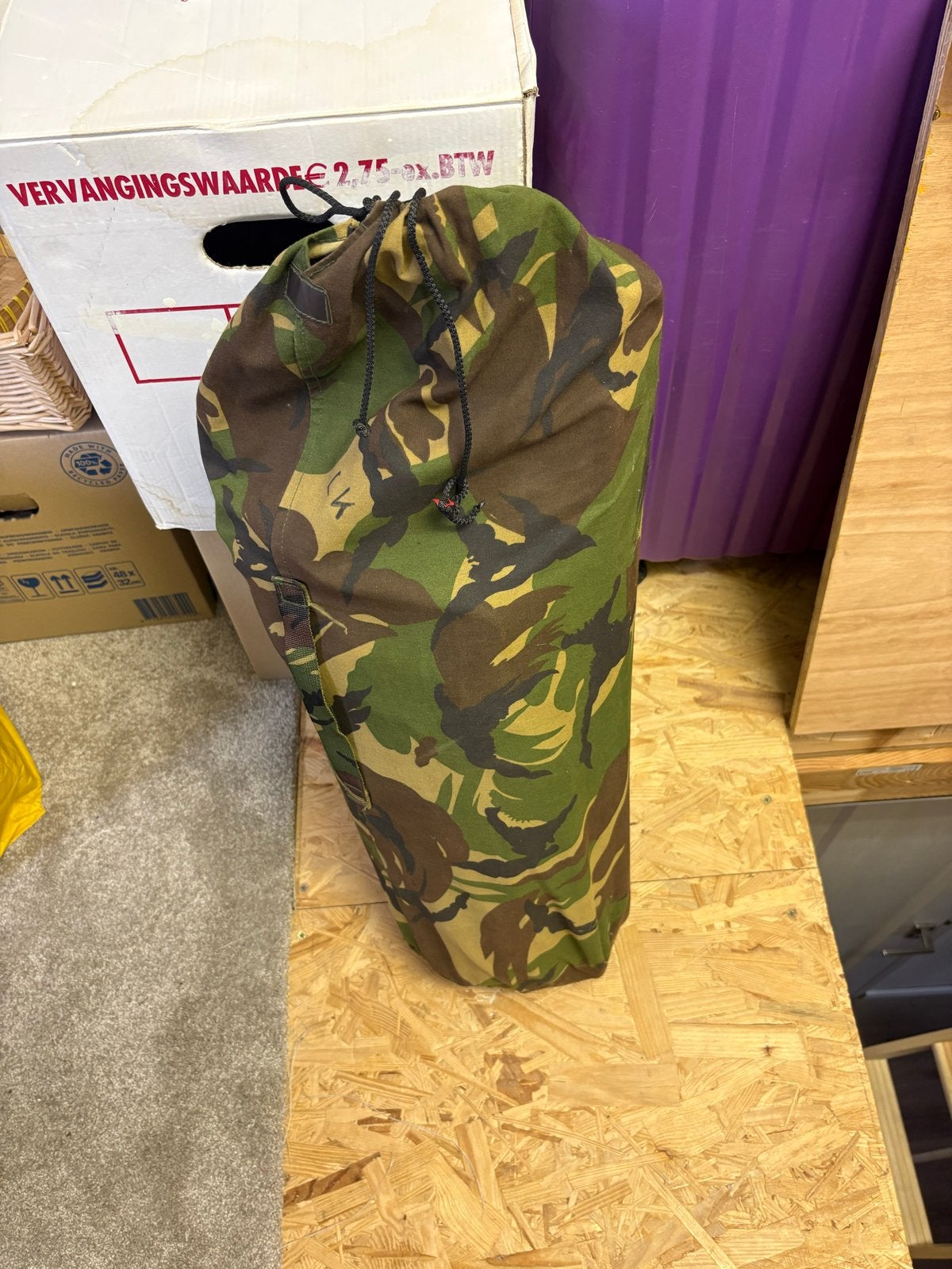 Koninklijke Landmacht tent - Compleet en ongebruikt, Caravans en Kamperen, Tenten, Ophalen of Verzenden, Gebruikt, Tot en met 2