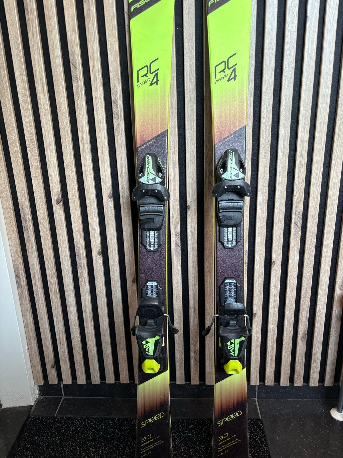Fischer RC4 Speed Ski's - 130 cm - Gewaxt en Geslepen, Sport en Fitness, 100 tot 140 cm, Ophalen of Verzenden, Skiën, Ski's