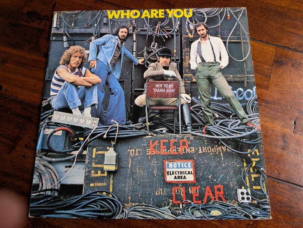 LP - The Who - Who are you, Cd's en Dvd's, Ophalen of Verzenden, Zo goed als nieuw, 12 inch, Overige genres