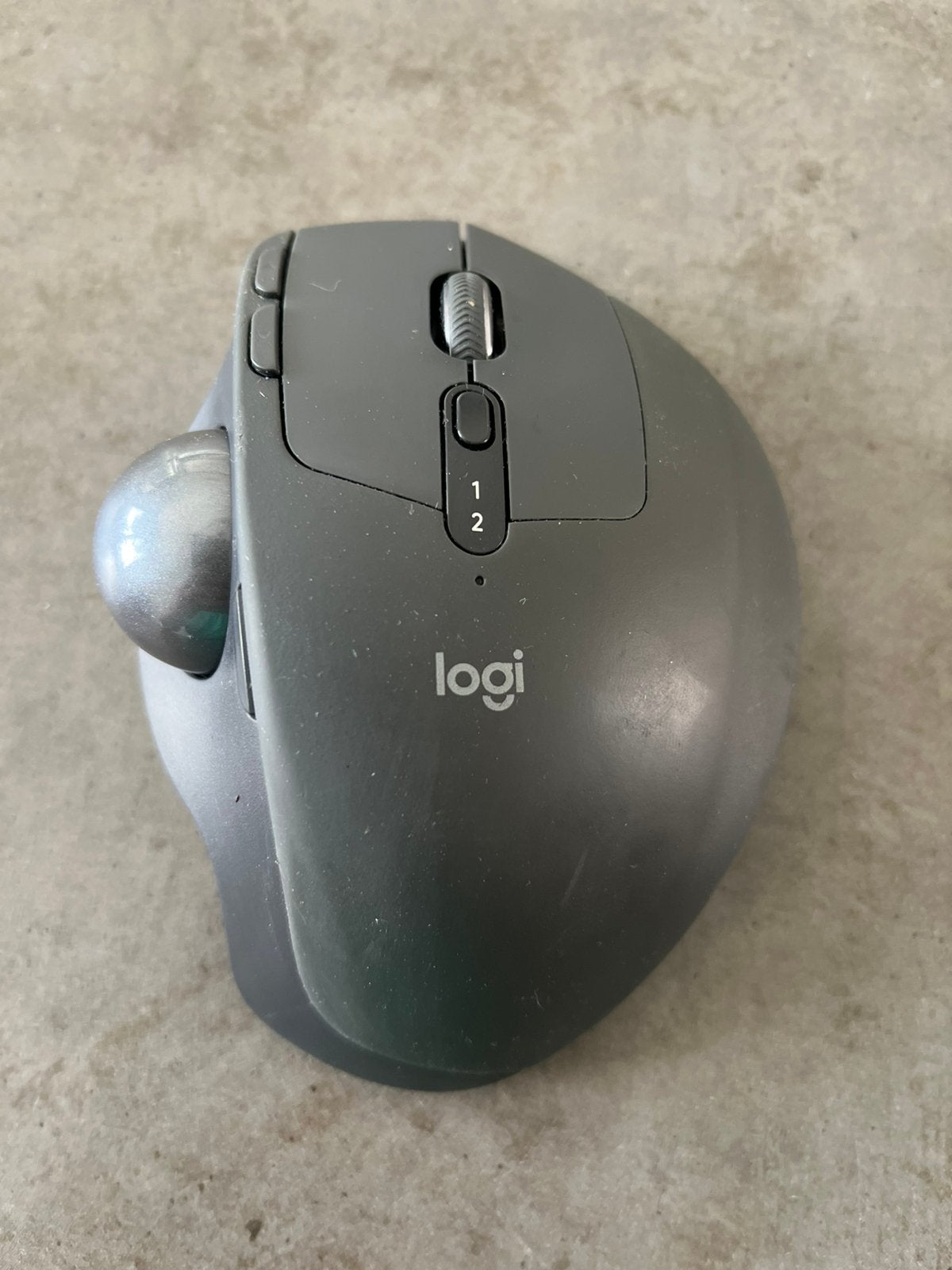 Logitech MX Ergo Trackball muis, Rechtshandig, Muis, Gebruikt, Ergonomisch