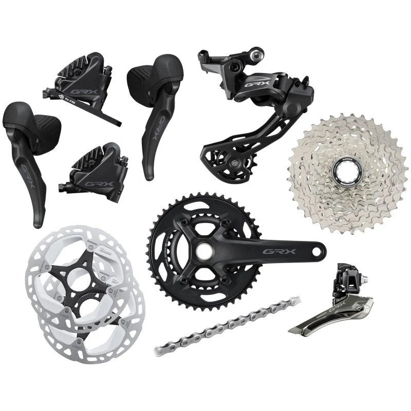 Shimano GRX Groepset - Complete Gravelbike Onderdelen, Fietsen en Brommers, Verzenden, Overige materialen, Overige typen, Nieuw