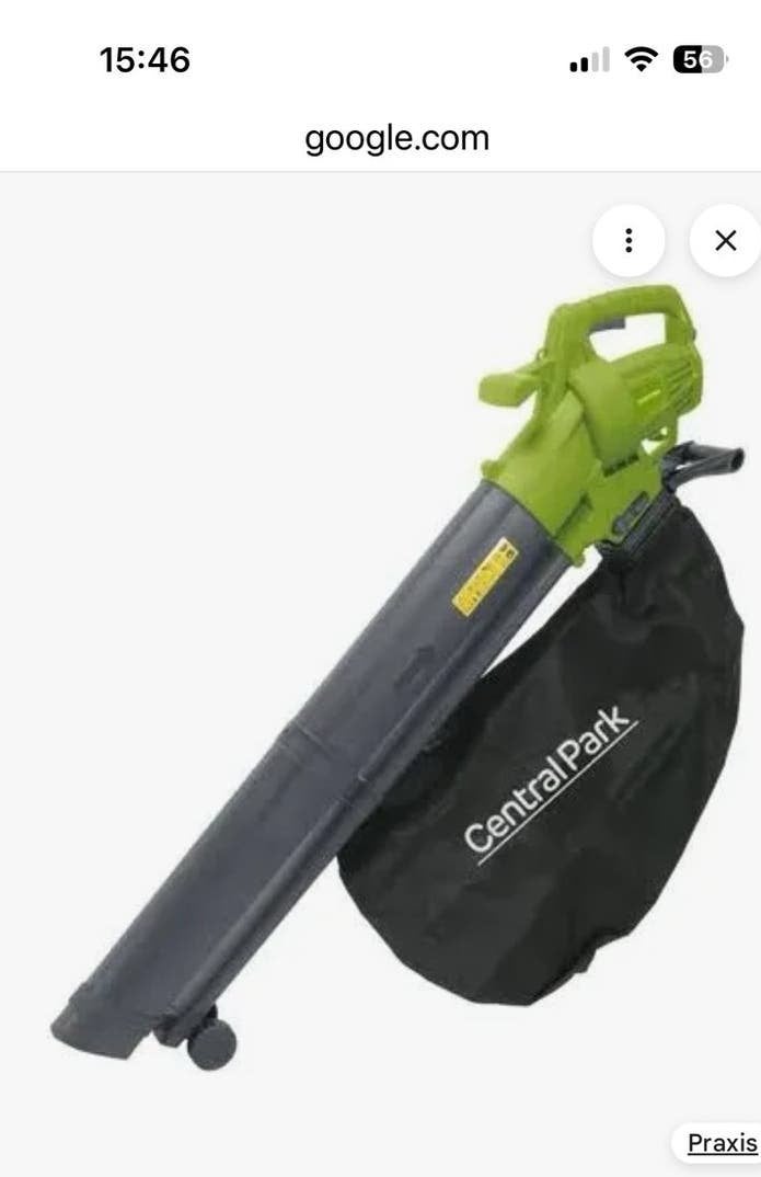 Bladblazer nieuw, Tuin en Terras, Ophalen, Handgedragen, Zo goed als nieuw, Met opvangzak