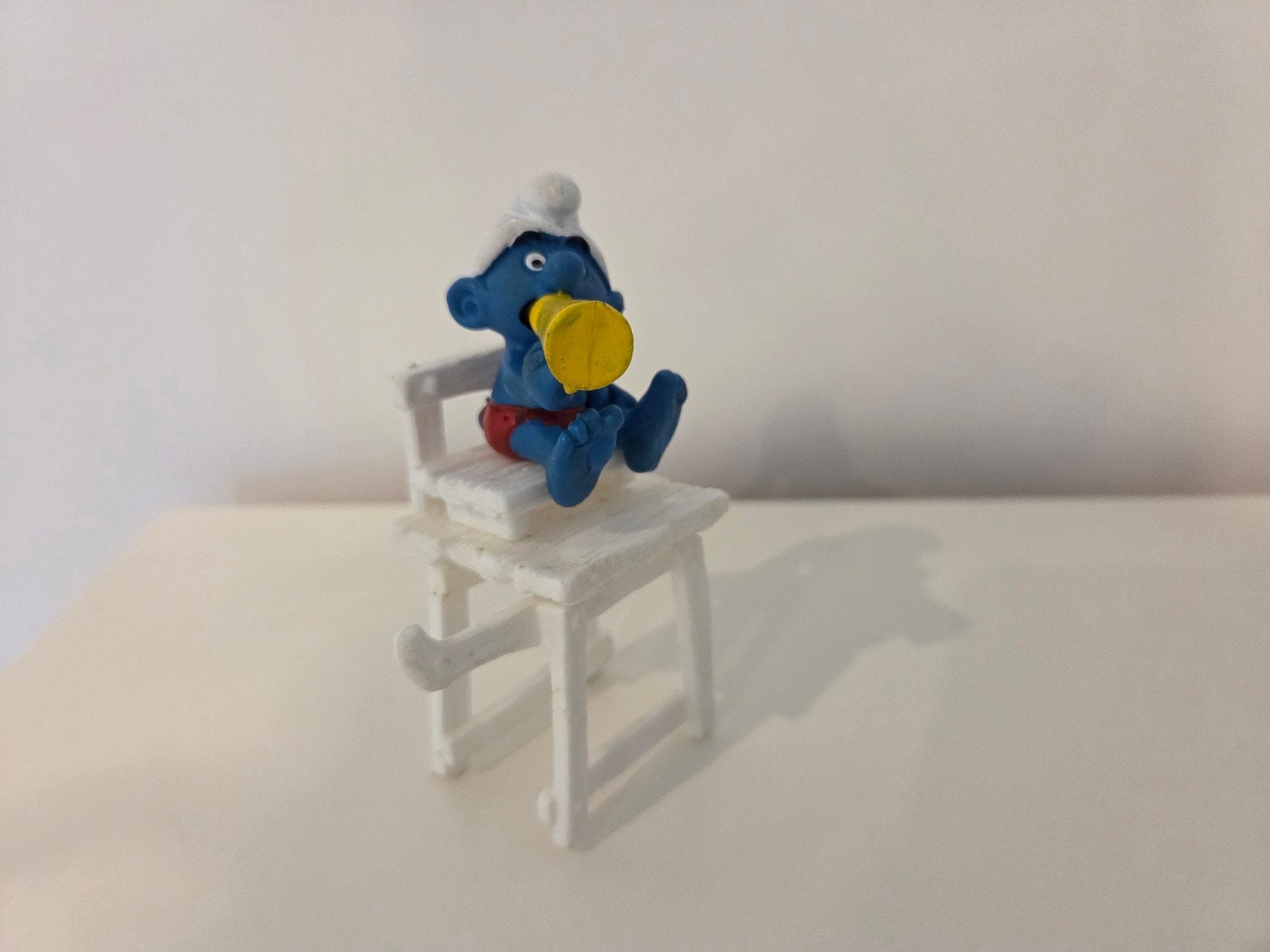 Levensredder Smurf (strandwacht) Schleich Peyo, Verzamelen, Smurfen, Ophalen of Verzenden, Zo goed als nieuw, Overige Smurfen