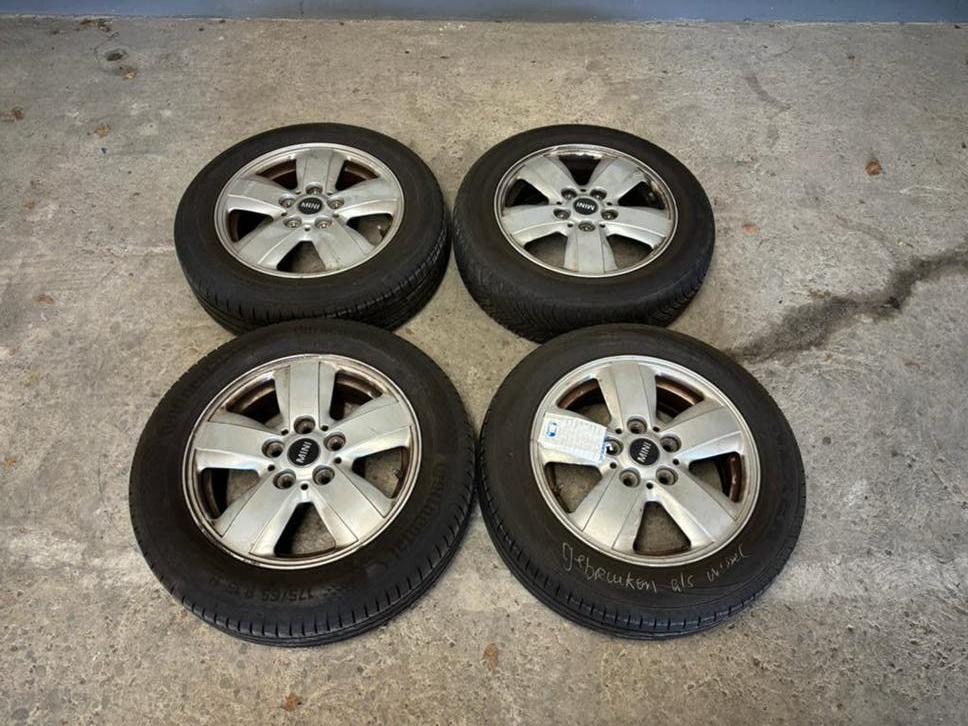Mini lichtmetalen velgen met band, Auto diversen, Tuning en Styling, Ophalen